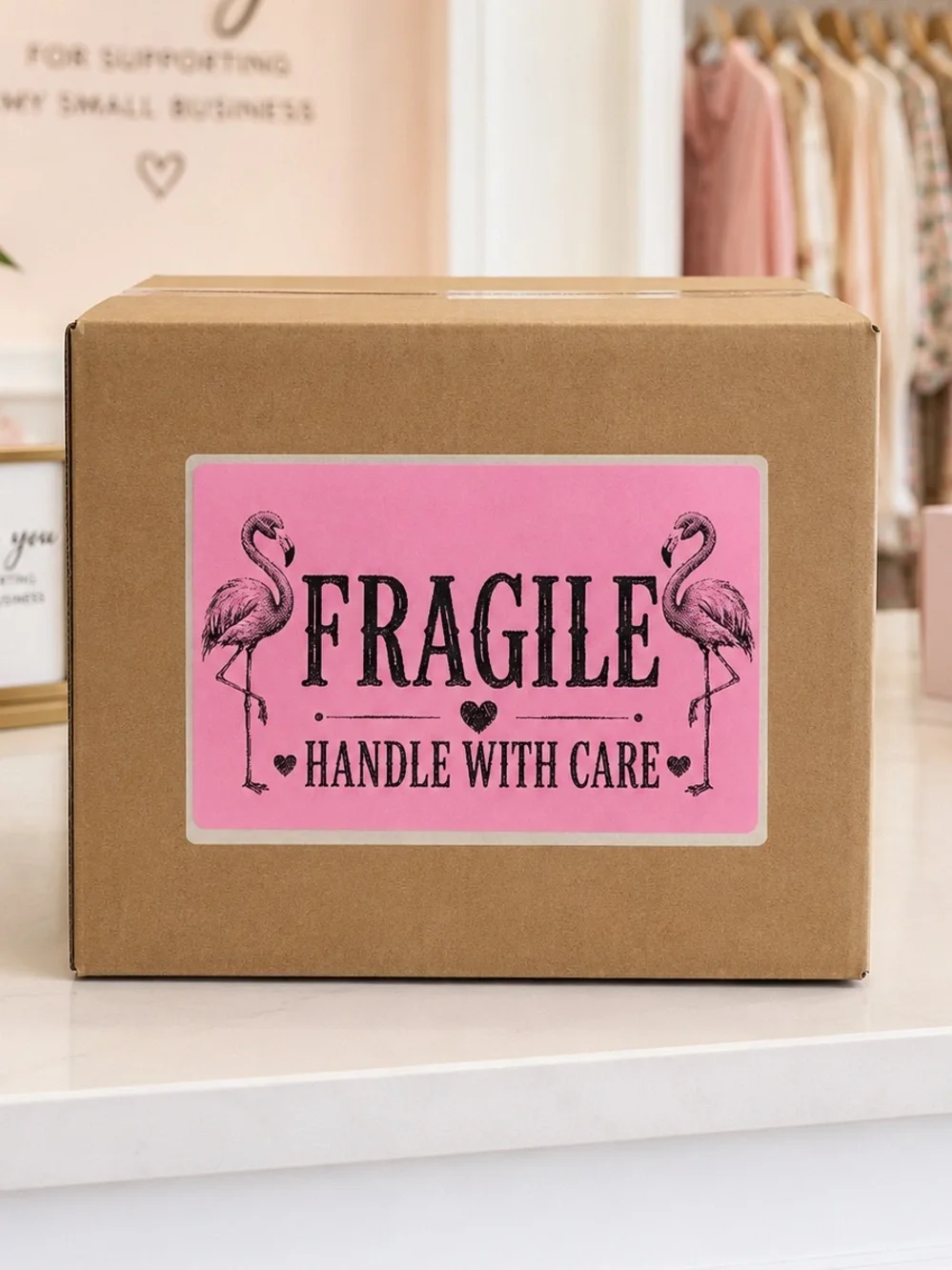 Fragile Stickers 2”x3”-100ct.